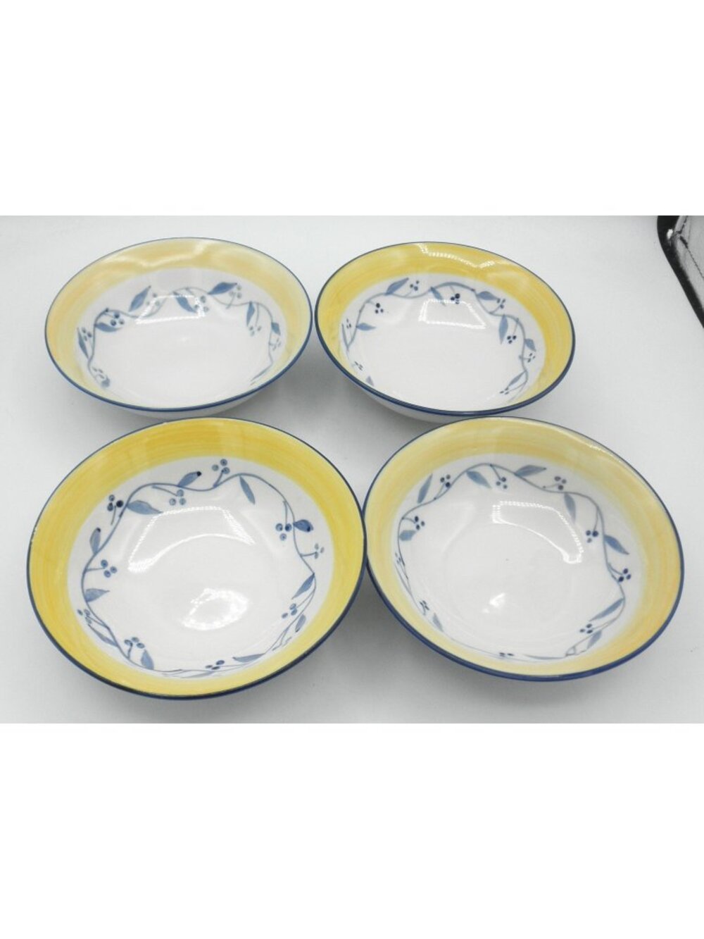 Celestino by Tabletops Unlimited Coupe Cereal Bowl Set of 4 Pattern TAUCELE